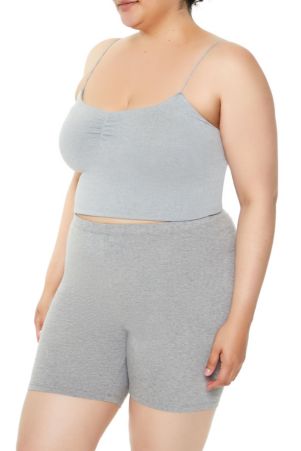 Plus Size Seamless Cropped Cami - Image 4