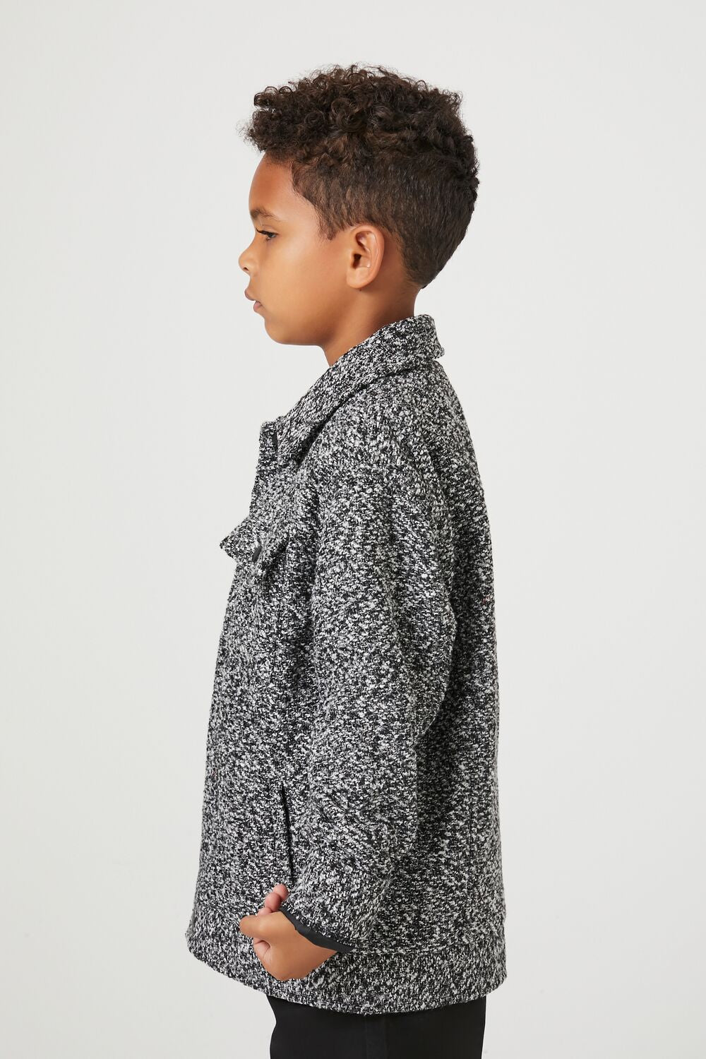 Kids Marled Jacket (Girls + Boys) - Image 2