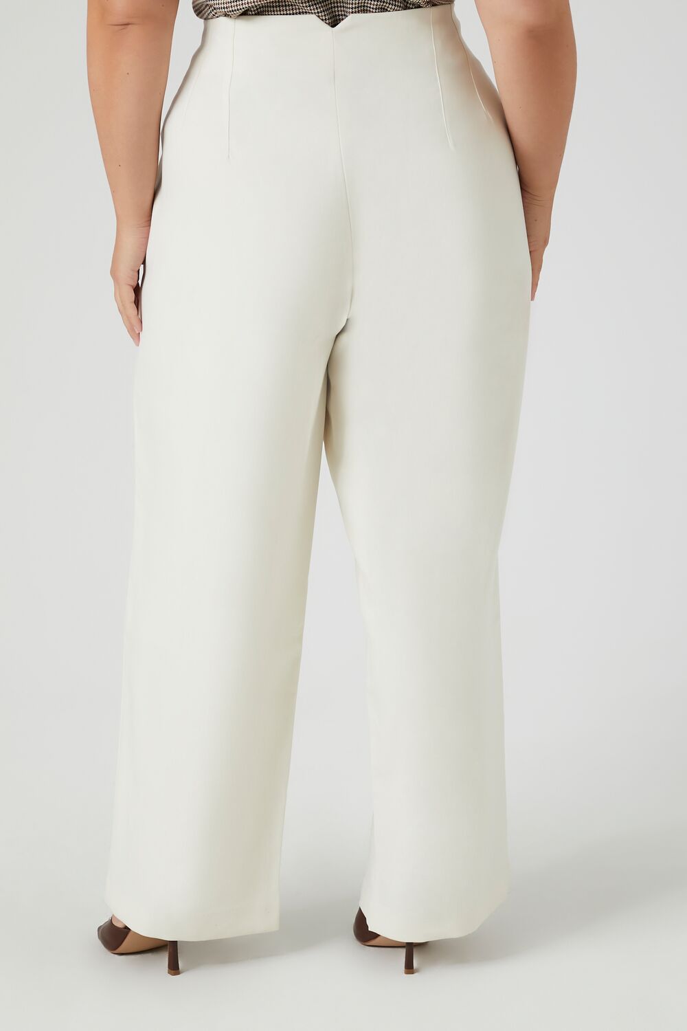 Plus Size High-Rise Straight Pants - Image 4