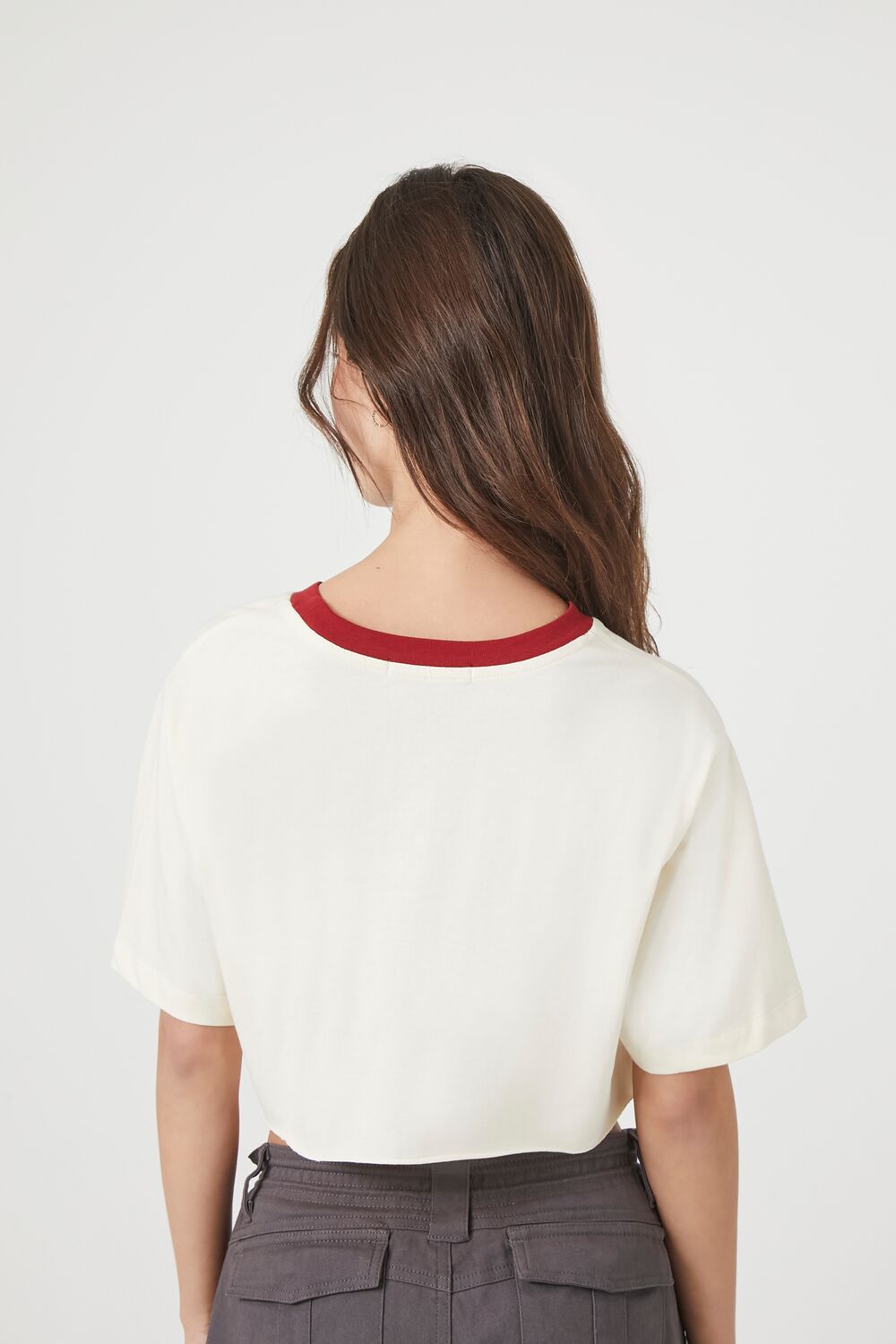South Village Graphic Cropped Tee - Image 3