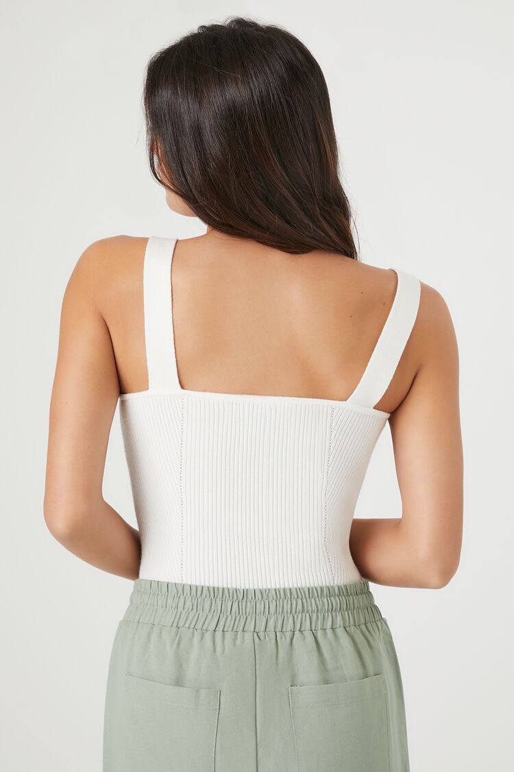 Ribbed Sweater-Knit Bodysuit - Image 3