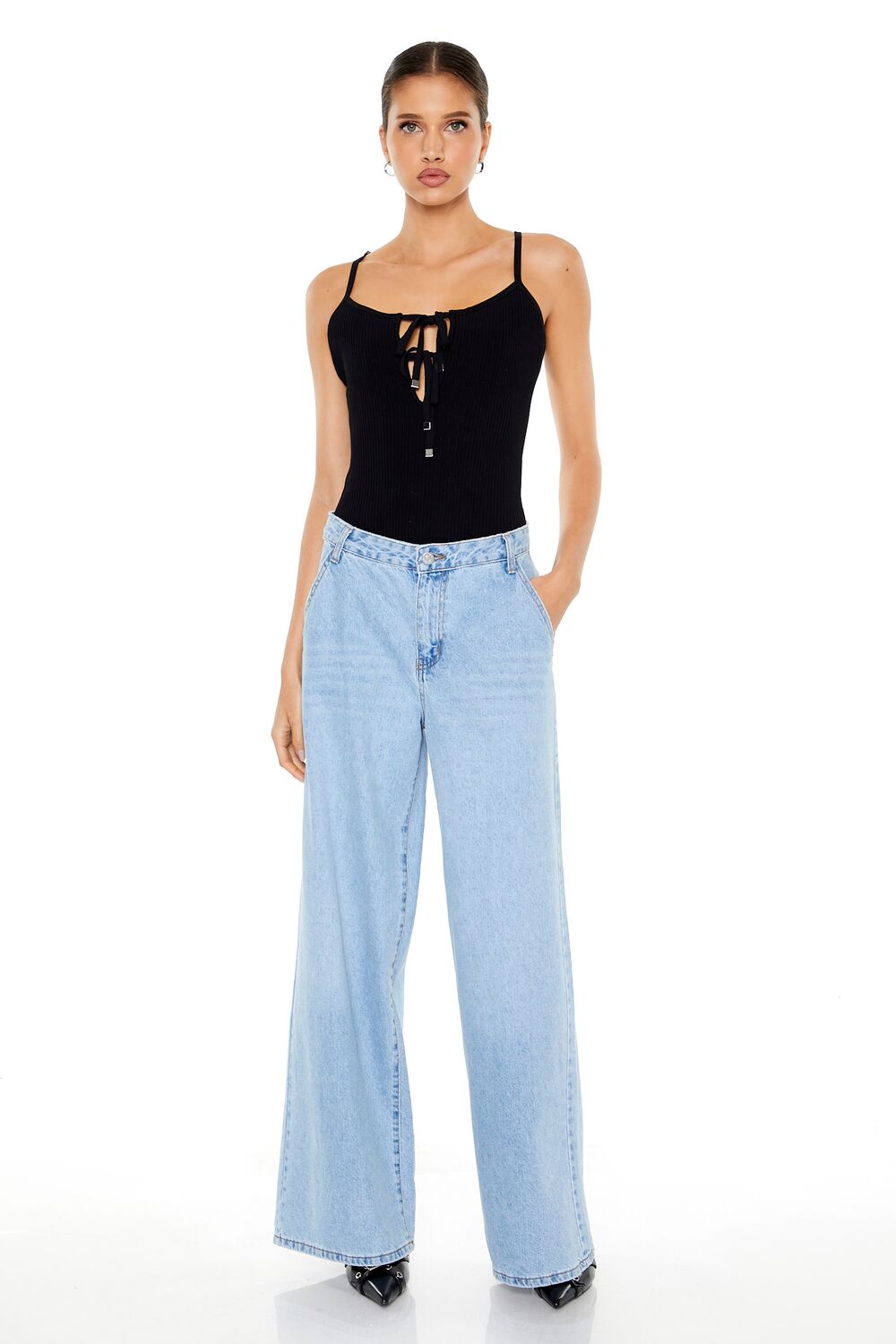 Sweater-Knit Cami Bodysuit - Image 4