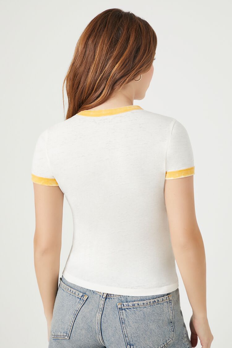 Green Day Graphic Ringer Tee - Image 3