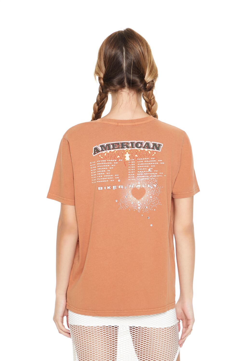 Rhinestone Biker Rally Tee - Image 3