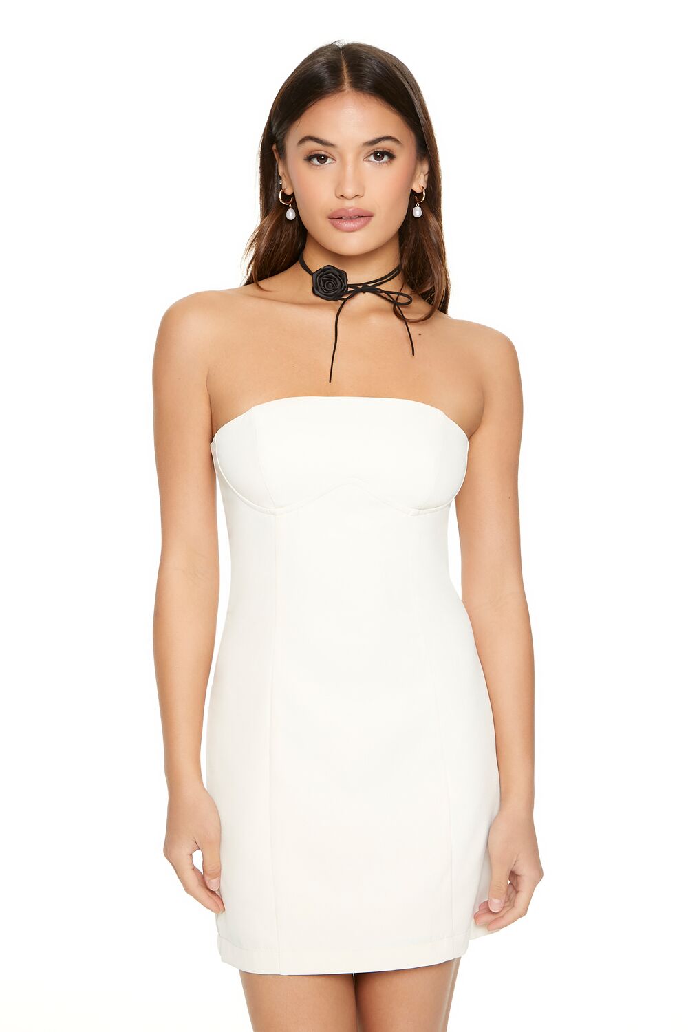 Bustier Tube Mini Dress - Image 6