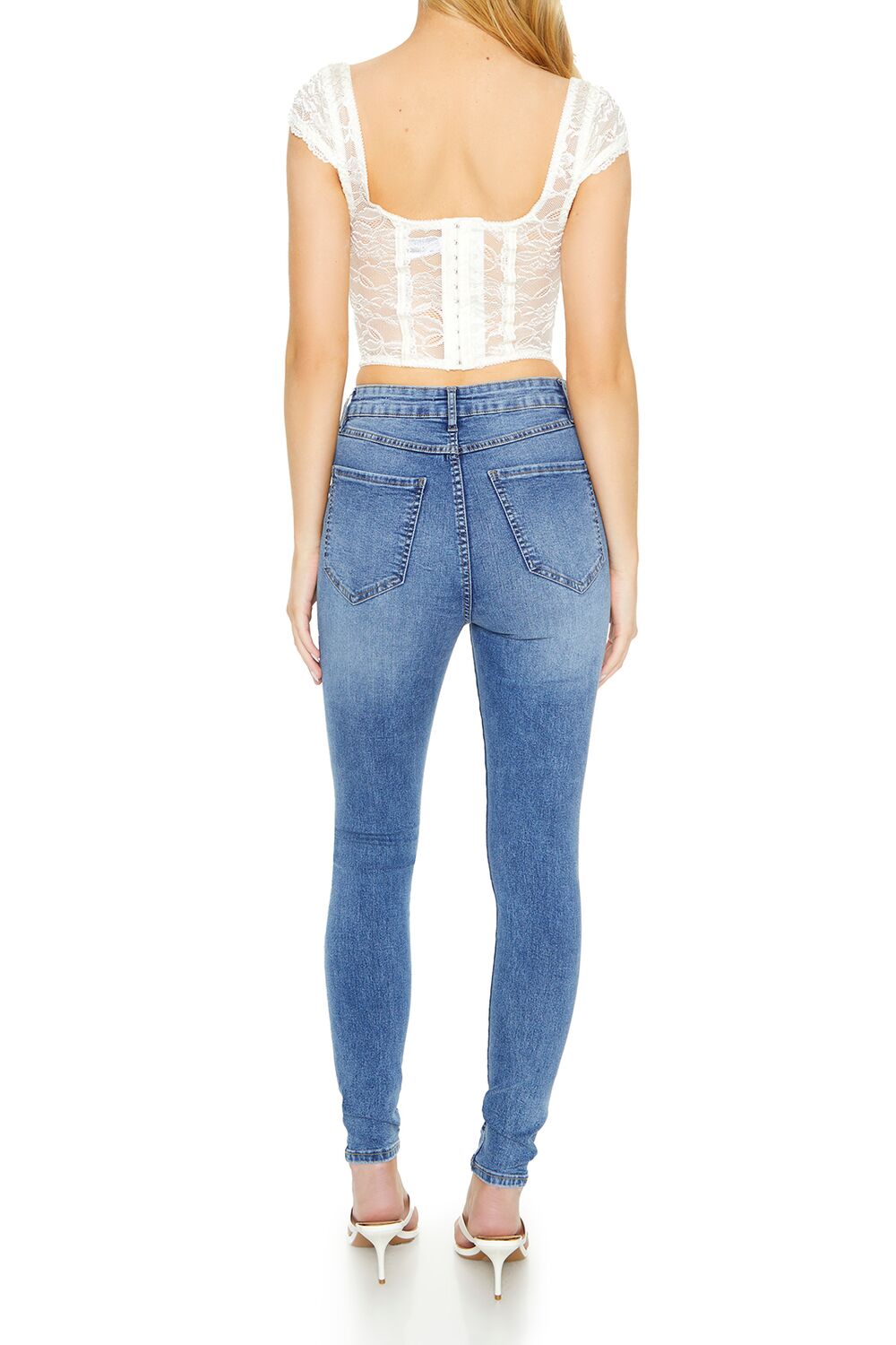 High-Rise Skinny Jeans - Image 7