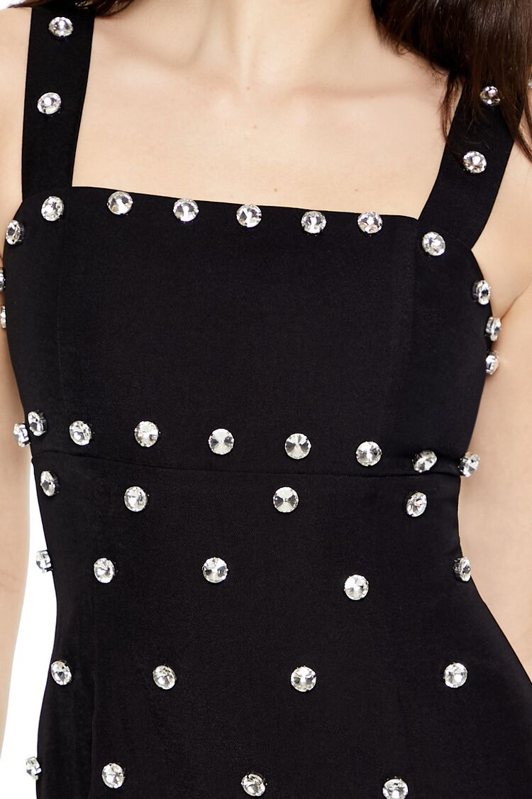 Faux Gem Mini Dress - Image 5