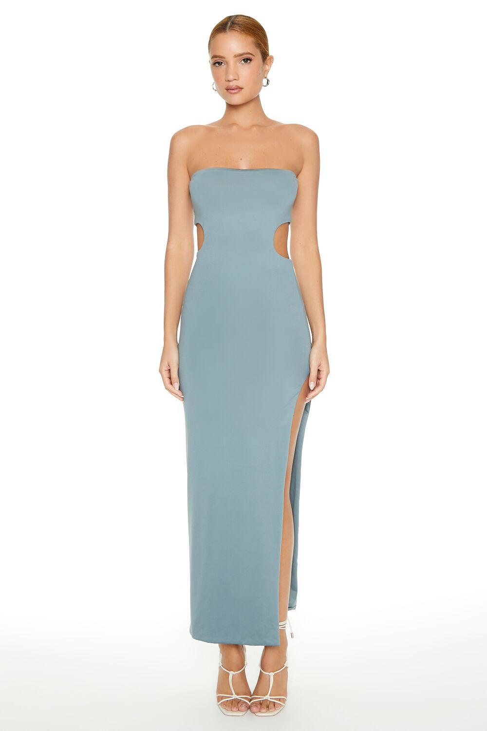 Sculpt Cutout Tube Maxi Dress - Image 11