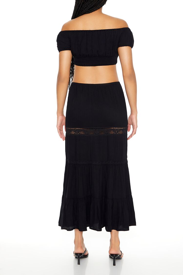 Off-the-Shoulder Top & Skirt Set - Image 3