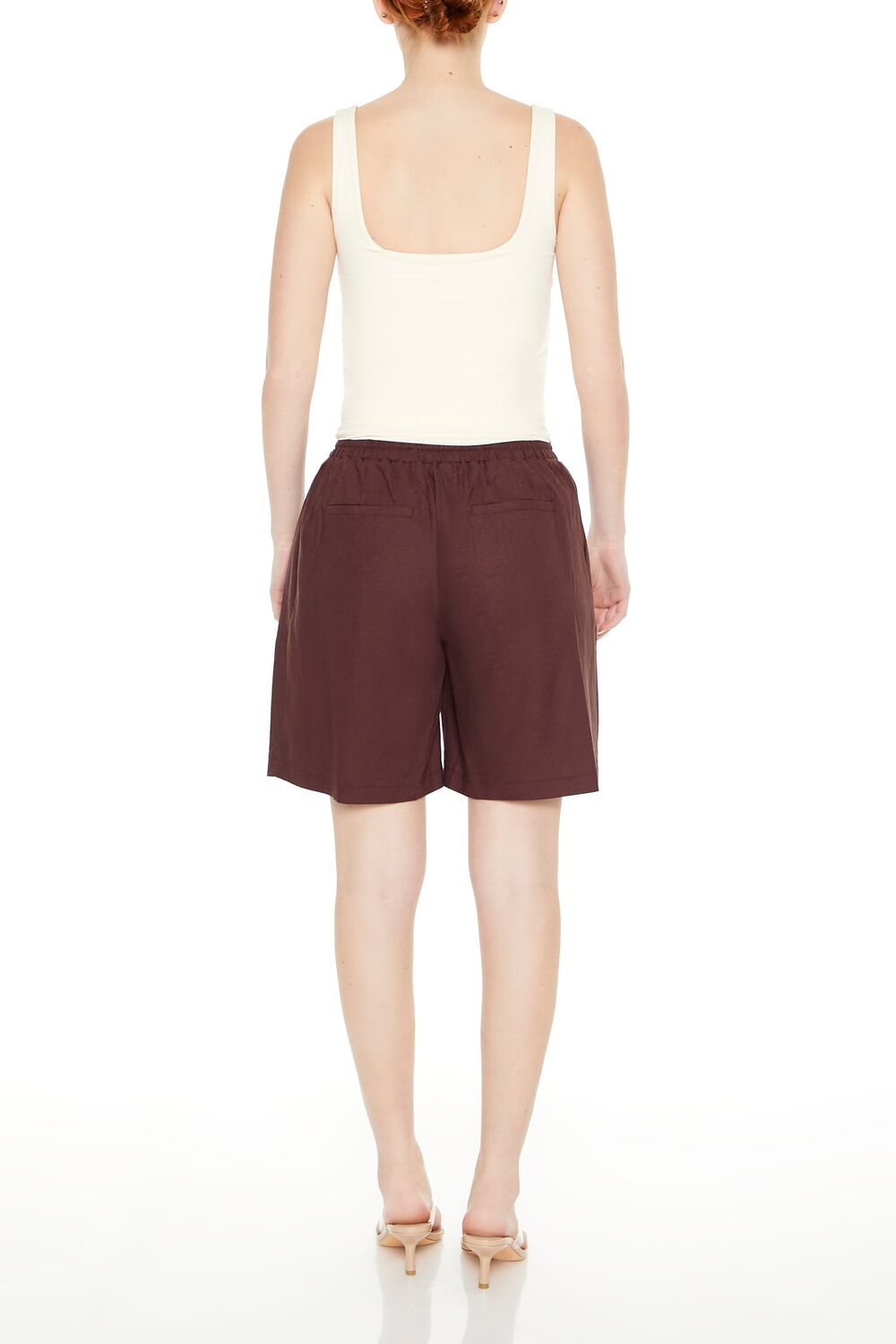 Drawstring Trouser Shorts - Image 3