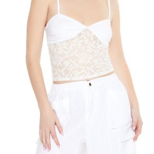Lace Cropped Cami