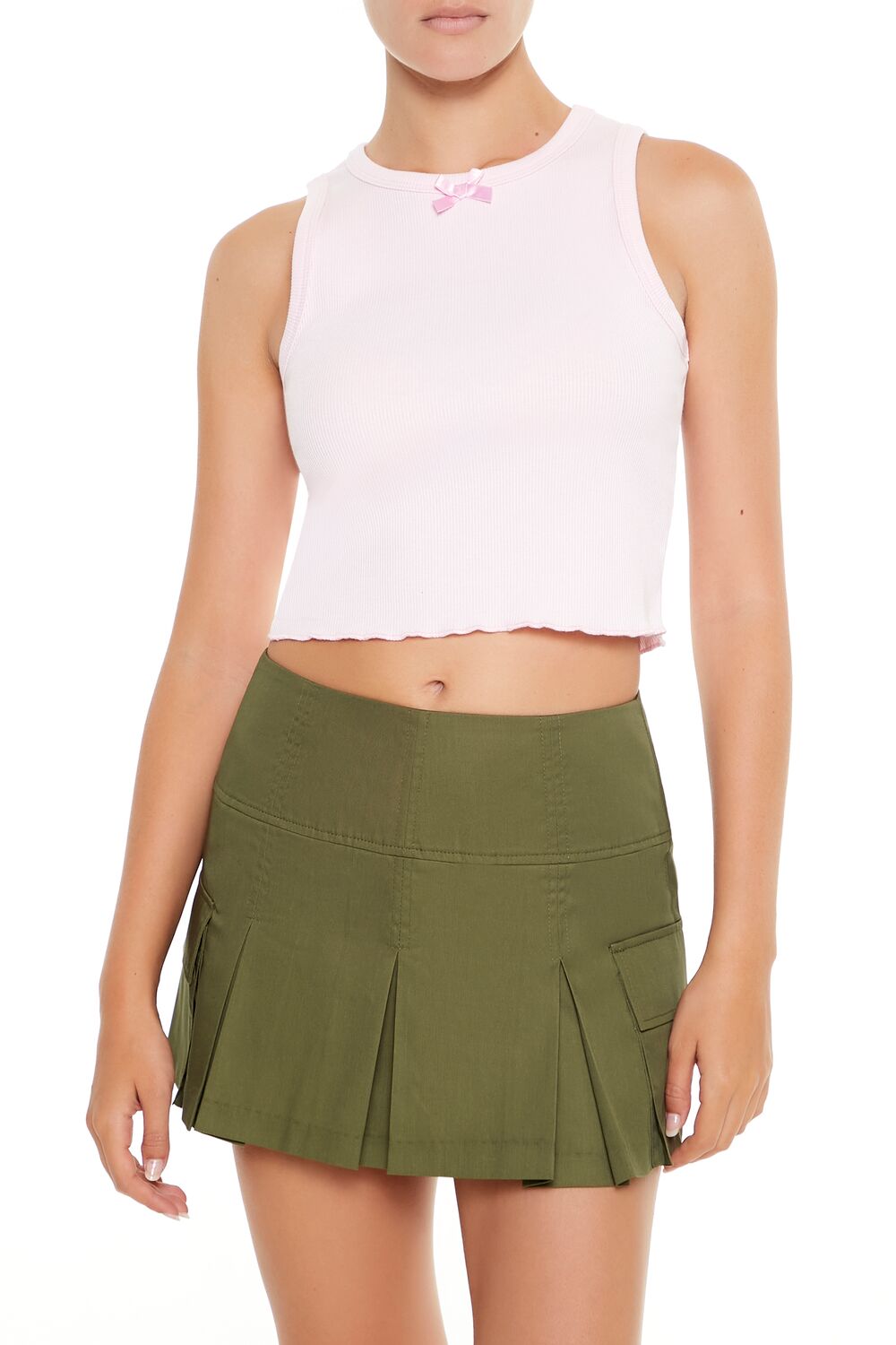 Lettuce-Edge Bow Tank Top - Image 6