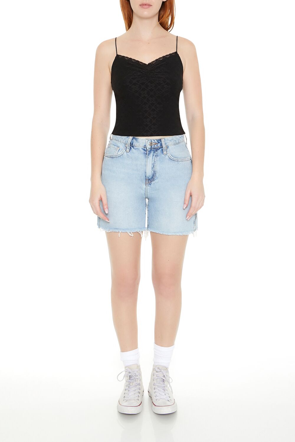 Eyelet Lace-Trim Cami - Image 4