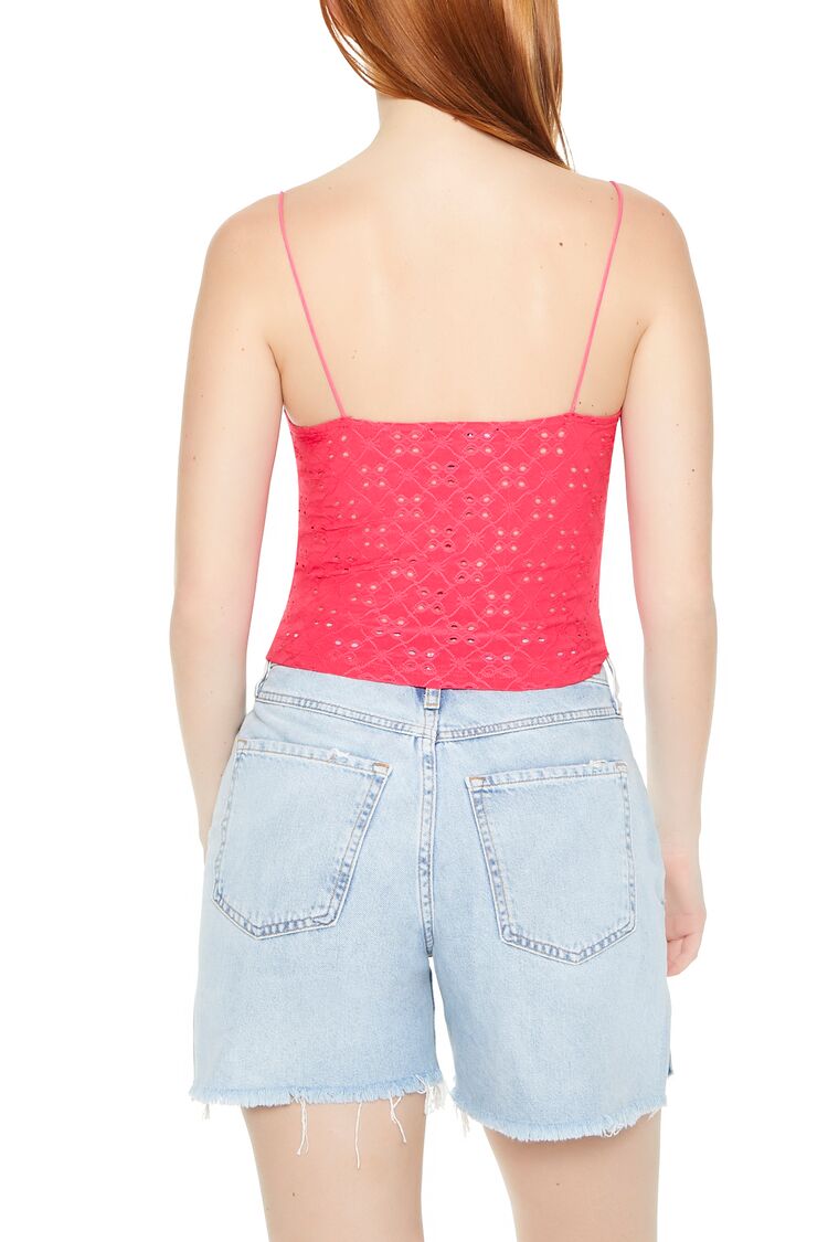 Eyelet Lace-Trim Cami - Image 8