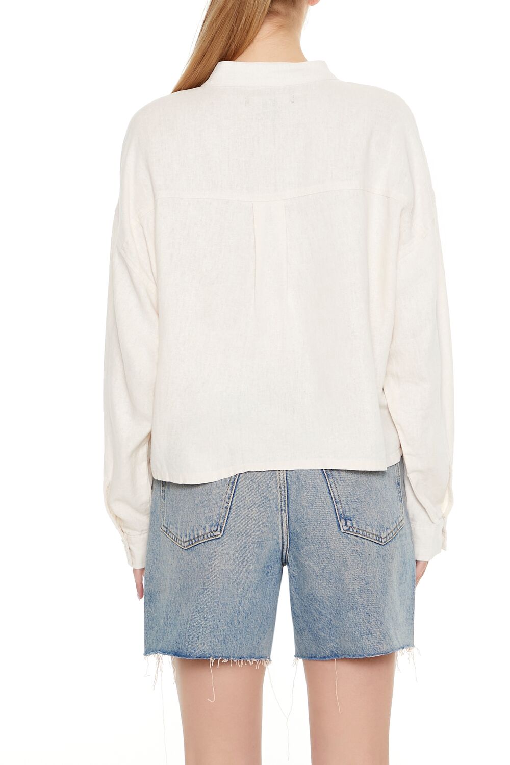 Mock-Neck Cargo Shacket - Image 3