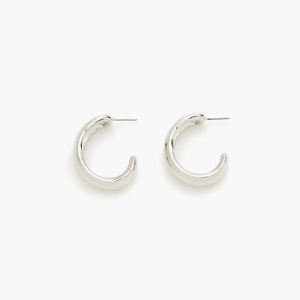 Smooth Hoop Earrings