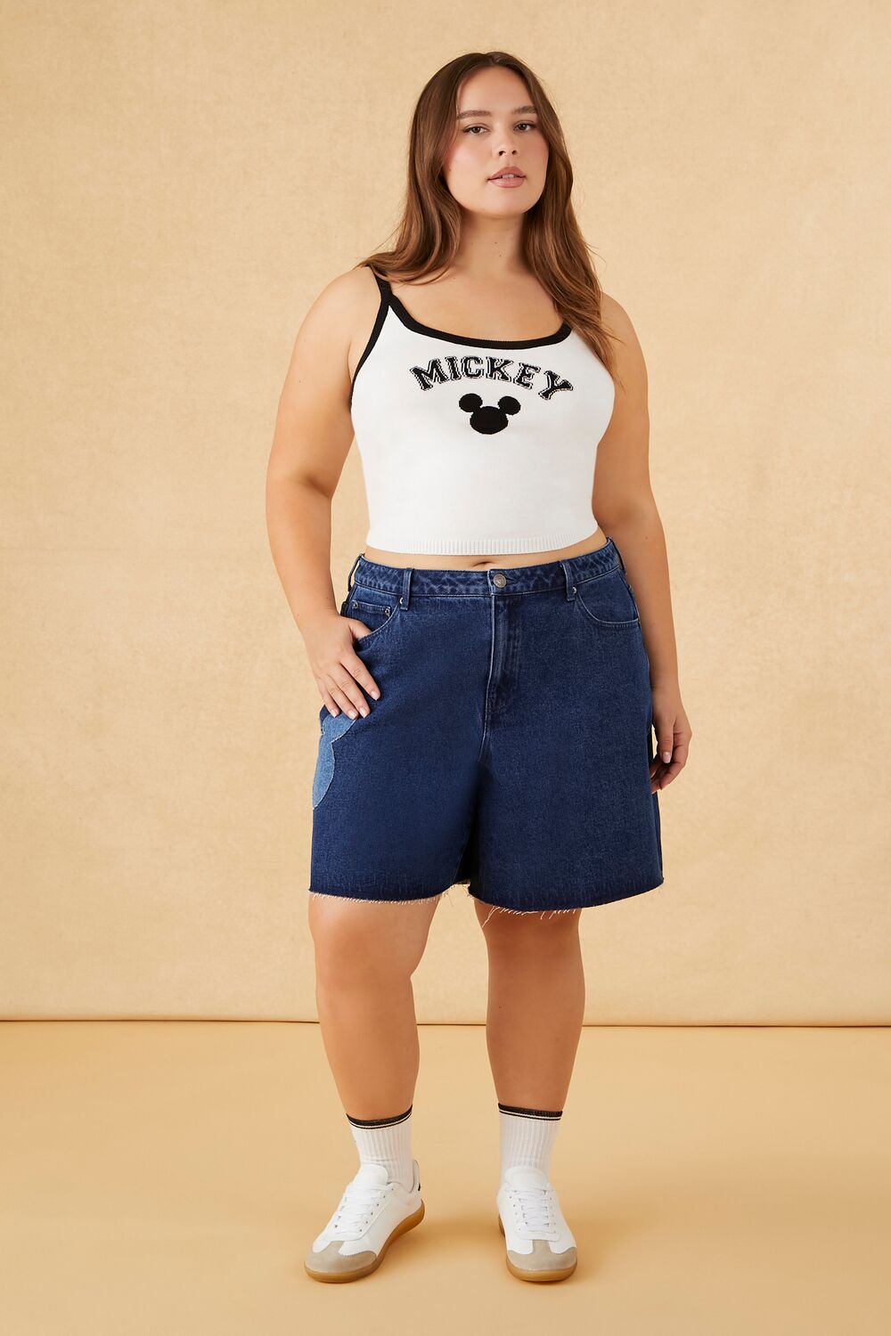 Plus Size Disney Mickey Sweater-Knit Cami - Image 2