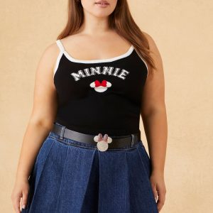 Plus Size Disney Minnie Sweater-Knit Cami