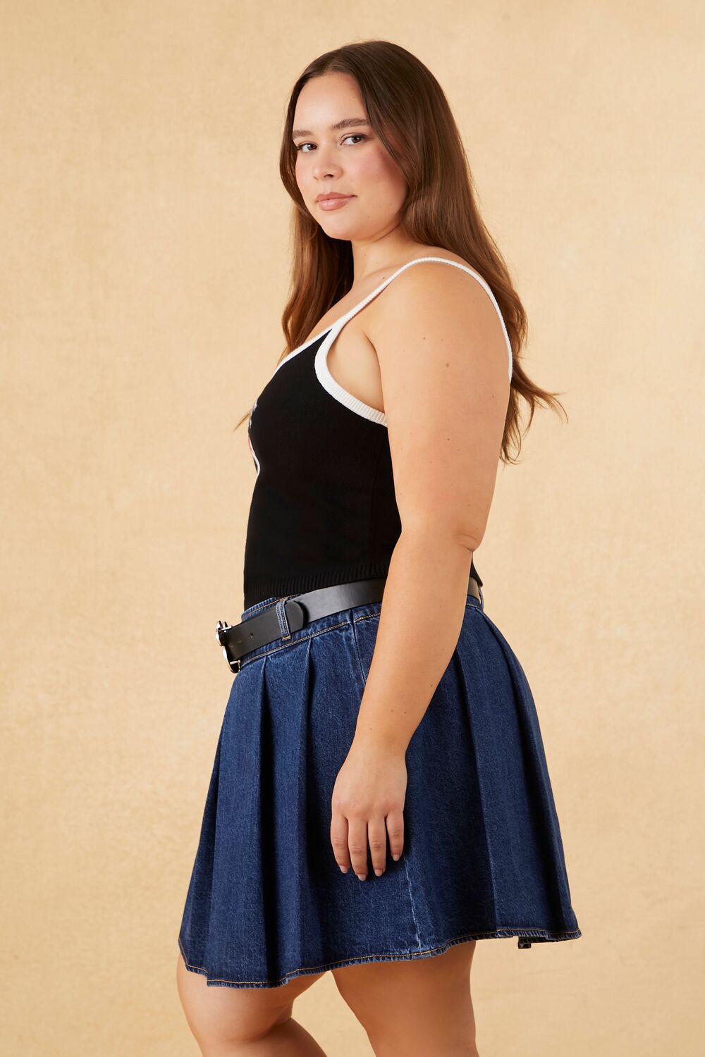 Plus Size Disney Minnie Sweater-Knit Cami - Image 4