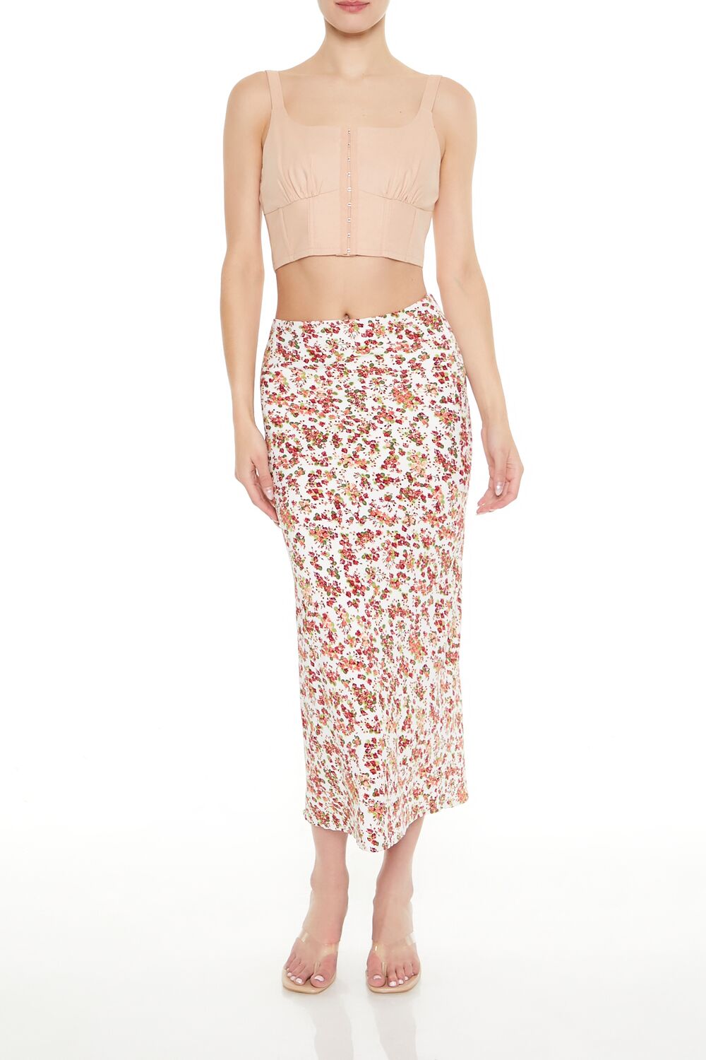 Hook-&-Eye Corset Crop Top - Image 2