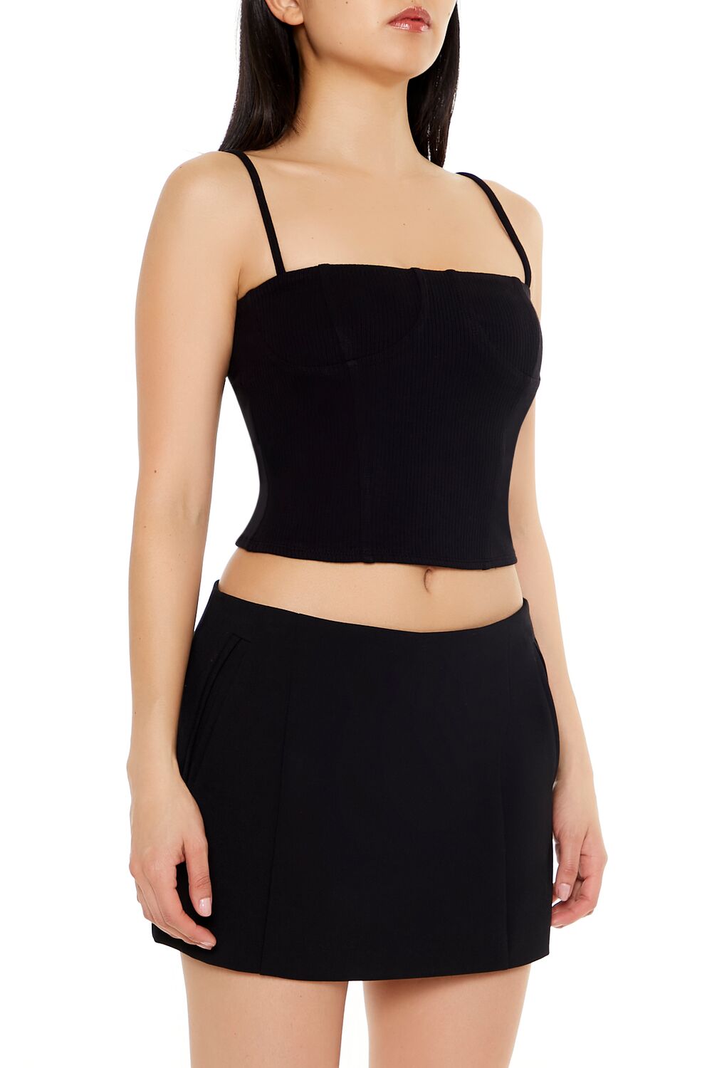 Bustier Cropped Cami - Image 4