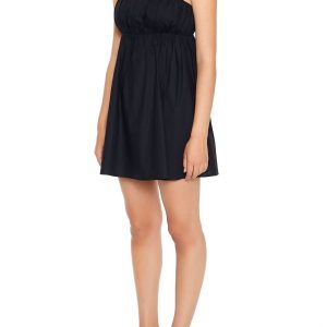 Poplin Babydoll Mini Dress