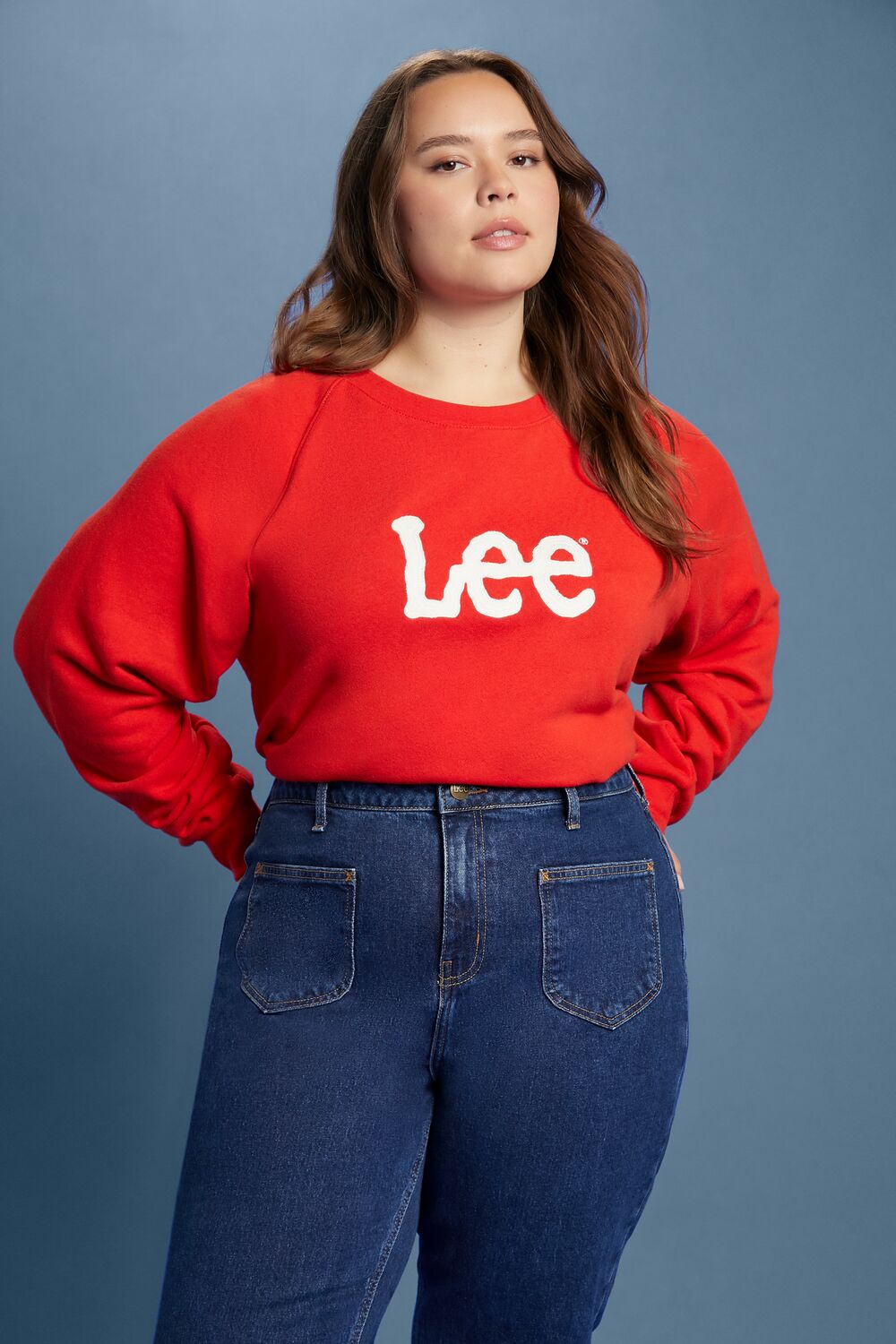 Plus Size Fleece Lee Graphic Pullover - Image 6