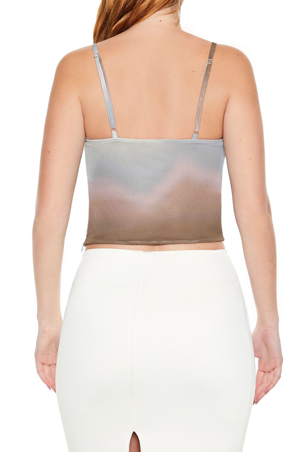 Gradient Rosette Cropped Cami - Image 5