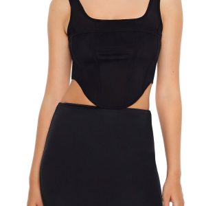 Corset Crop Top
