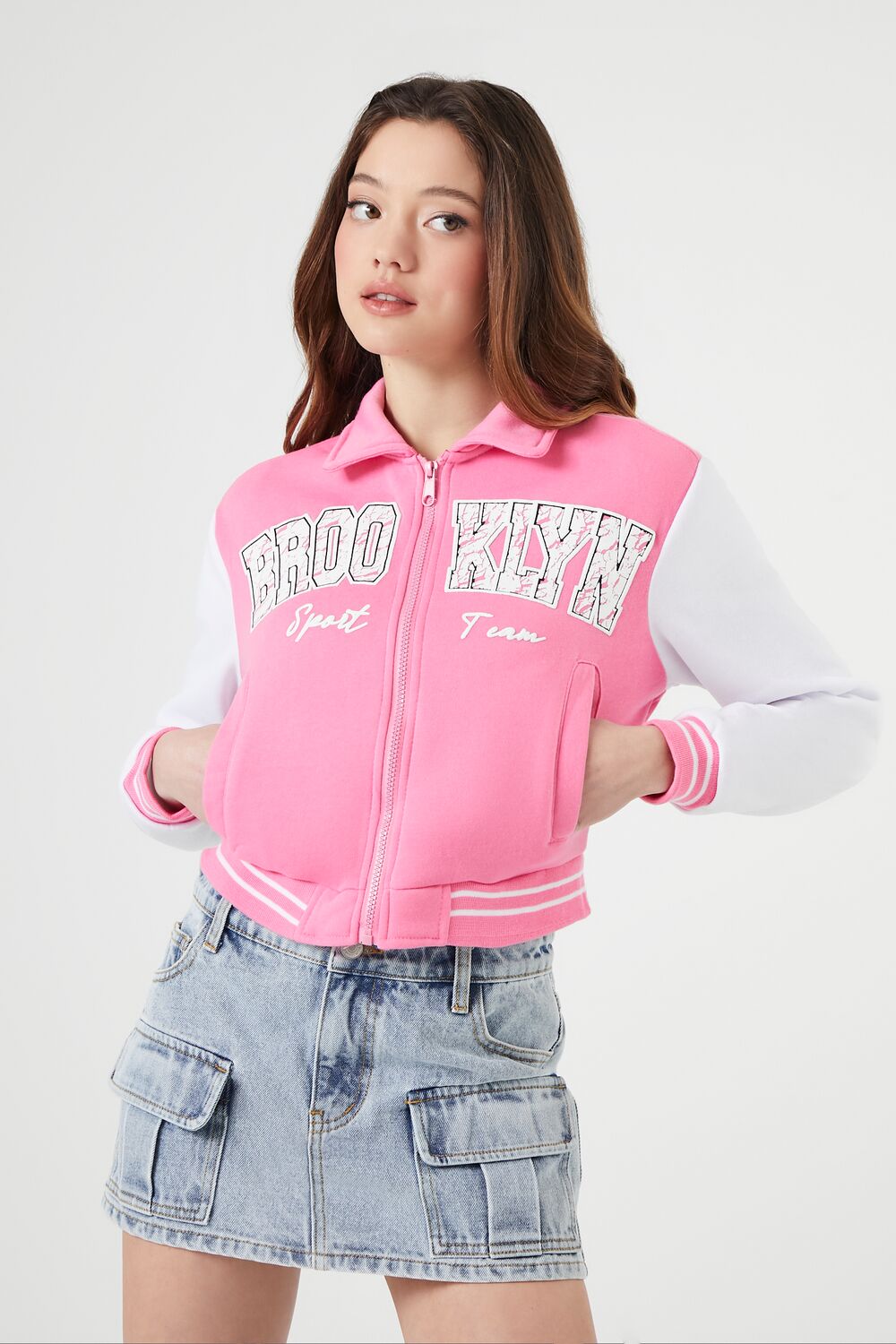 Brooklyn Zip-Up Bomber Jacket - Image 17