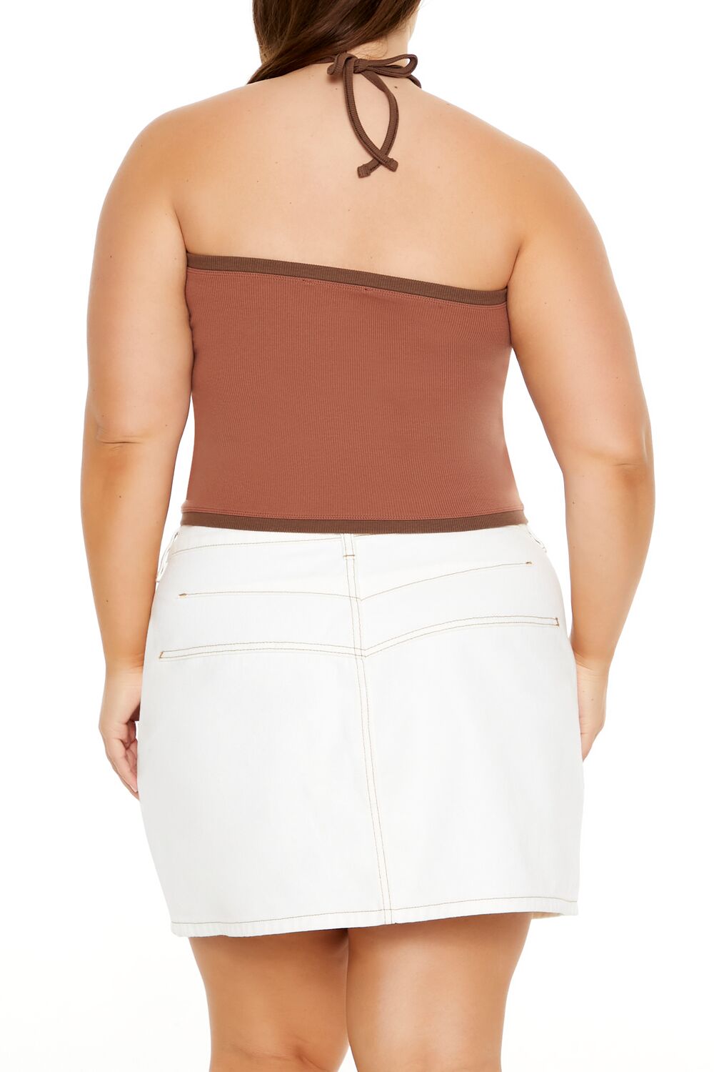 Plus Size NYC Halter Crop Top - Image 6
