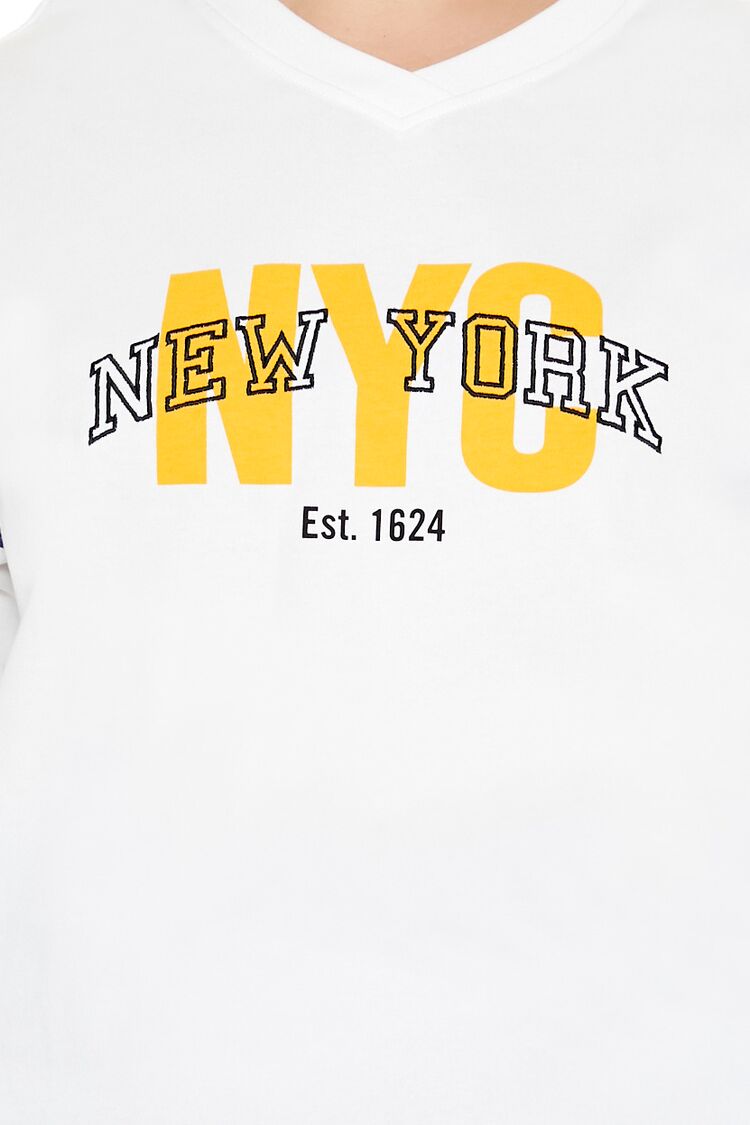 Plus Size Striped New York Tee - Image 3