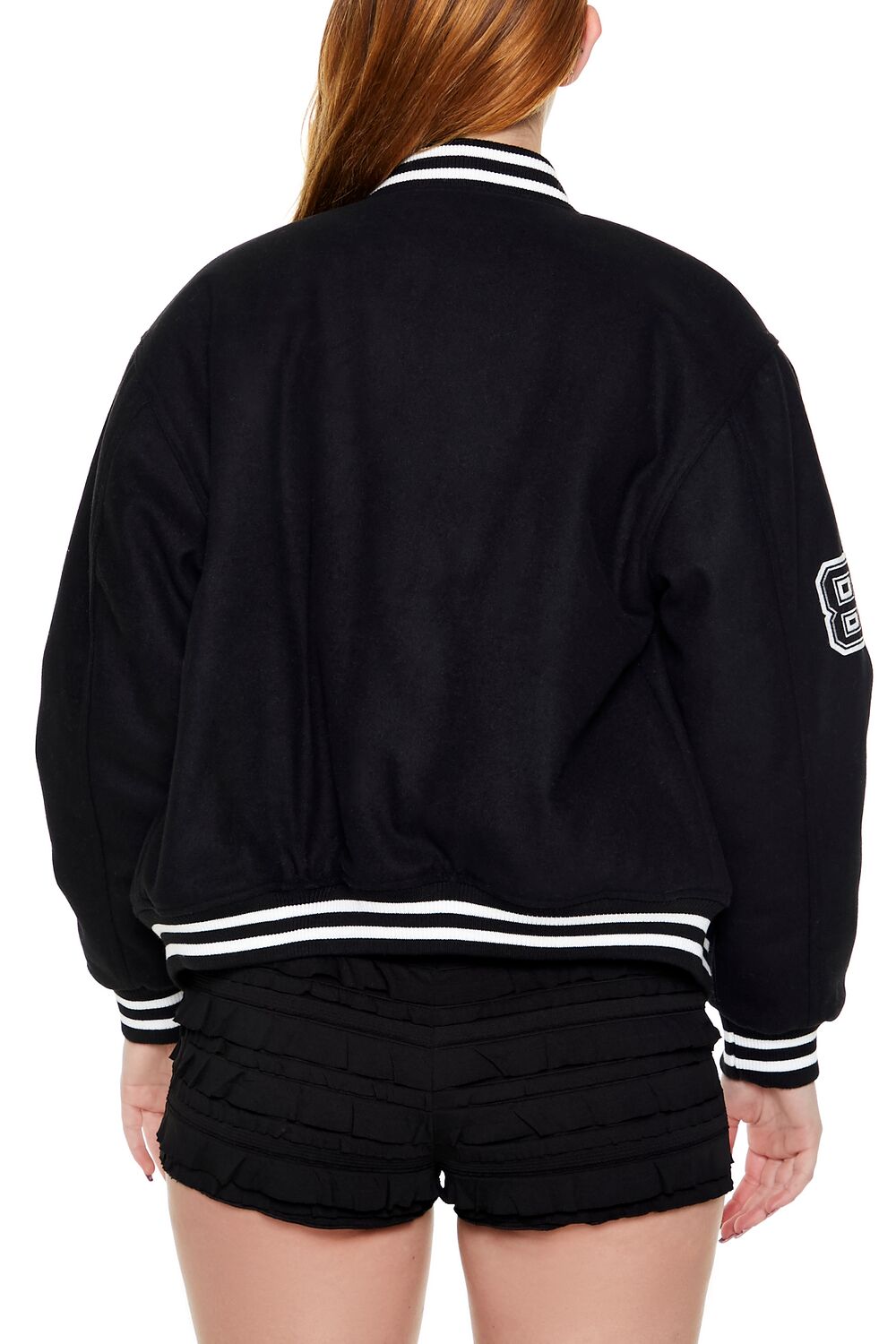 Varsity Letterman Bomber Jacket - Image 5