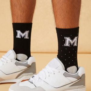 Disney Mickey Mouse Rhinestone Crew Socks