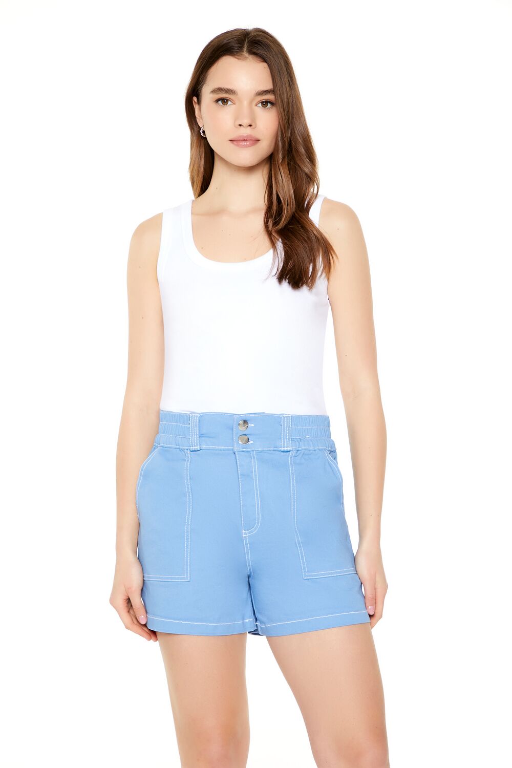 Twill Trouser Shorts - Image 9