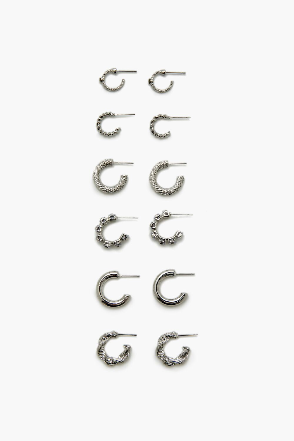 Assorted Hoop Earring Set