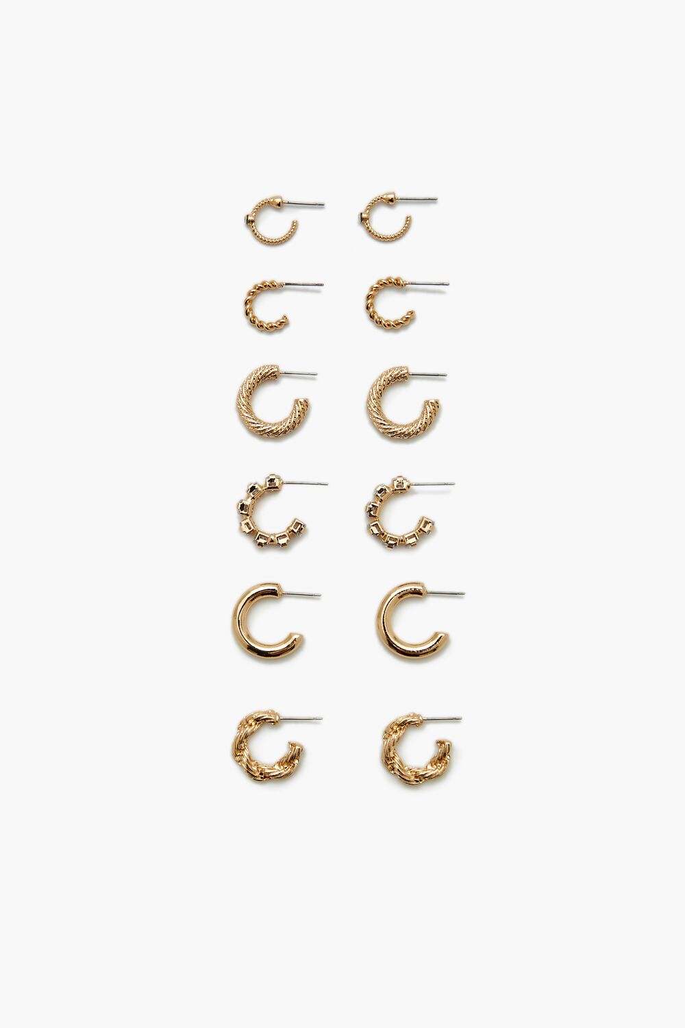 Assorted Hoop Earring Set - Image 4