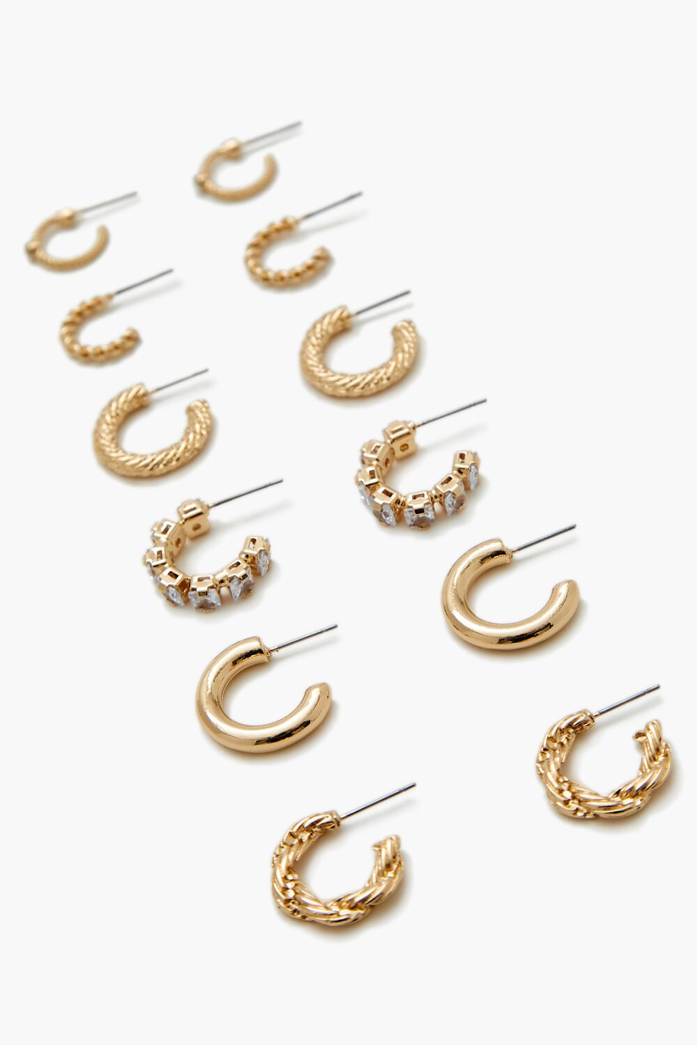 Assorted Hoop Earring Set - Image 5