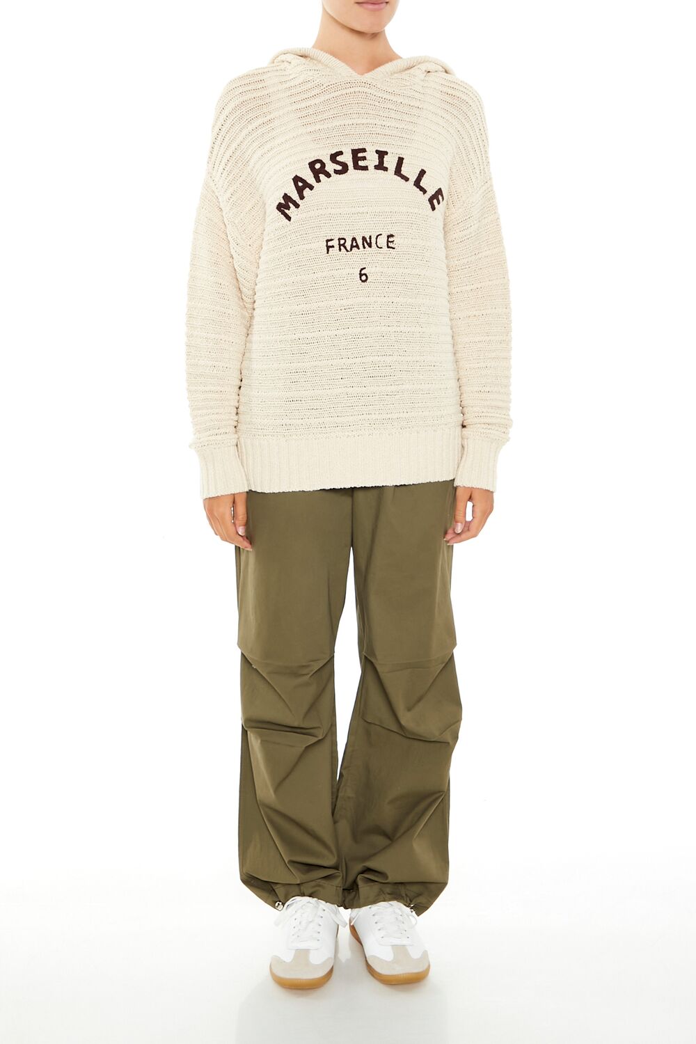 Marseille France Hooded Sweater - Image 2