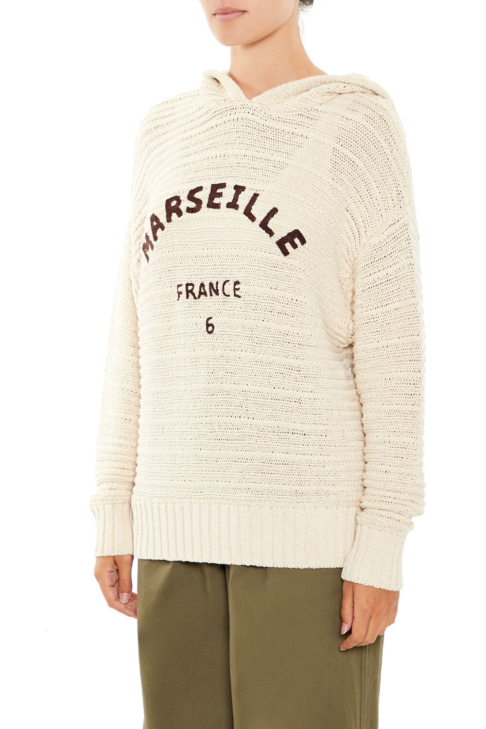 Marseille France Hooded Sweater - Image 4