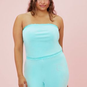 Plus Size Hello Kitty Velour Tube Top