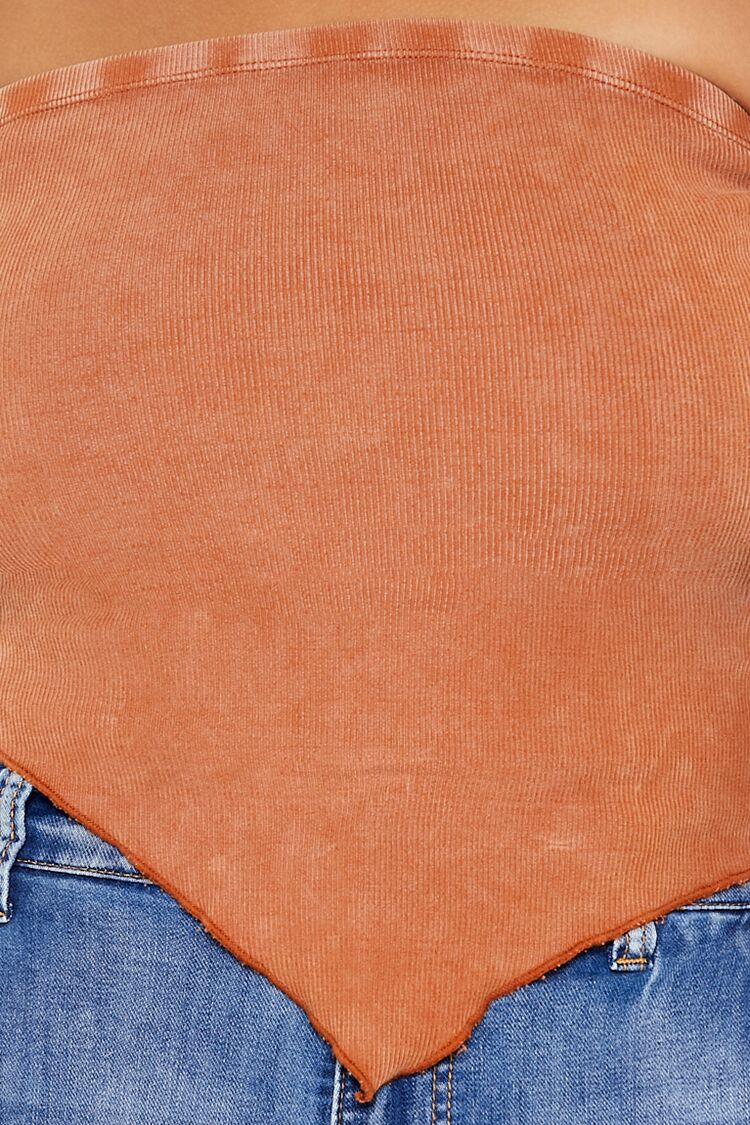 Plus Size V-Hem Tube Top - Image 3