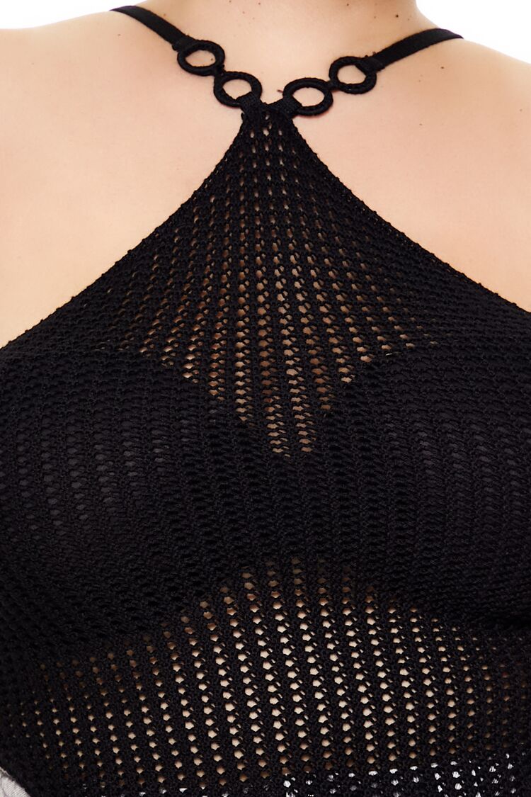 Plus Size O-Ring Sweater-Knit Cami - Image 3