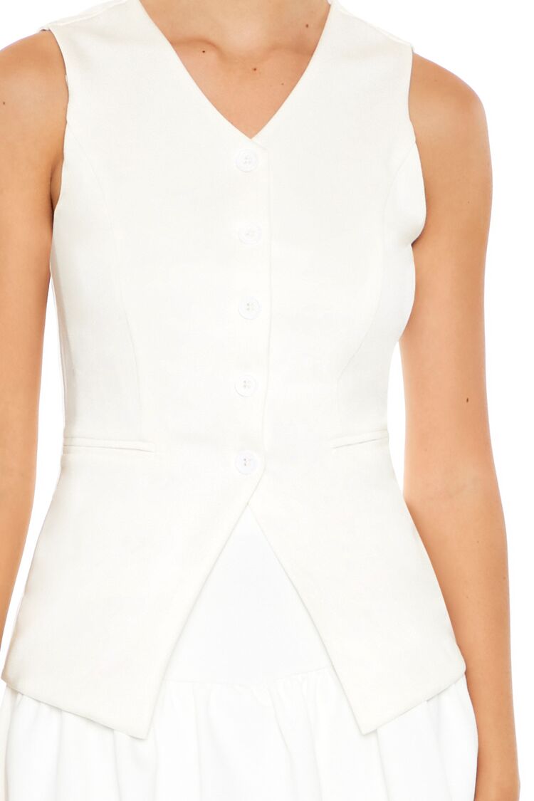 Sleeveless Button-Up Top - Image 9