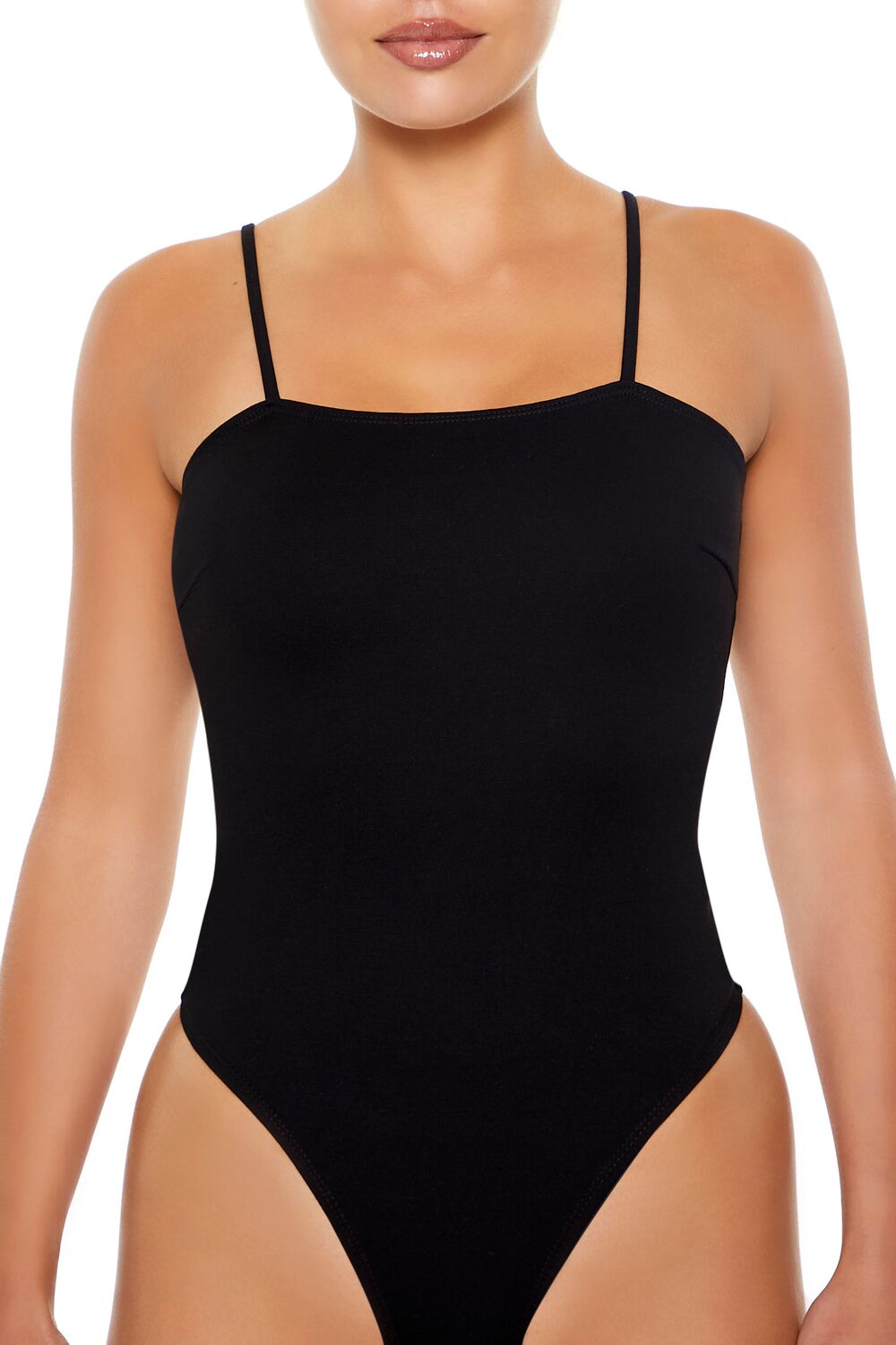 Ponte Knit Cami Bodysuit - Image 5