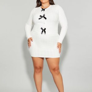 Plus Size Mean Girls Mini Skirt