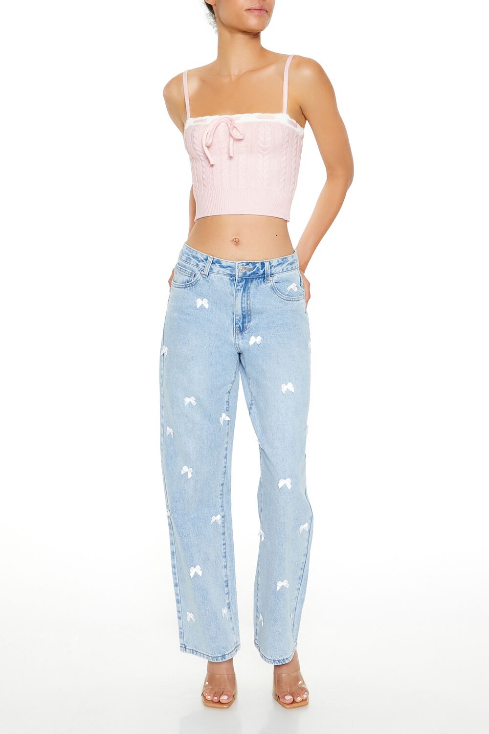 Cable Sweater-Knit Cami - Image 2