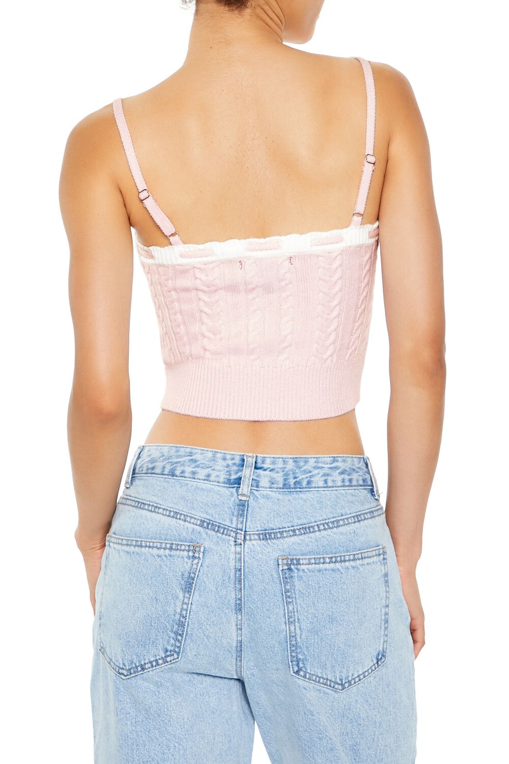 Cable Sweater-Knit Cami - Image 5