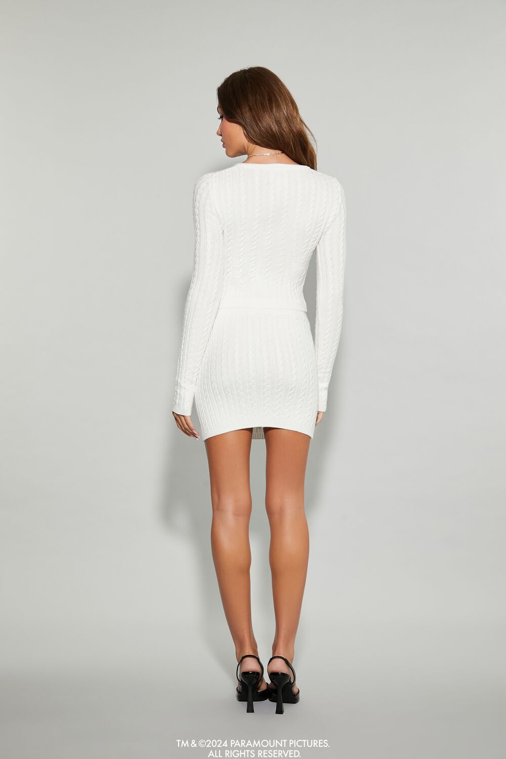 Mean Girls Cable Knit Mini Skirt - Image 4