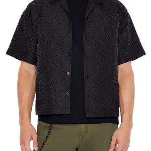 Oversized Textured Shirt